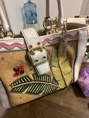 Coach Canvas Tote Bag